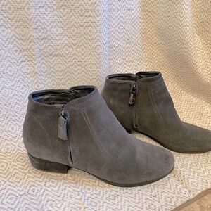 Blondo Grey Double Zip Waterproof Boots